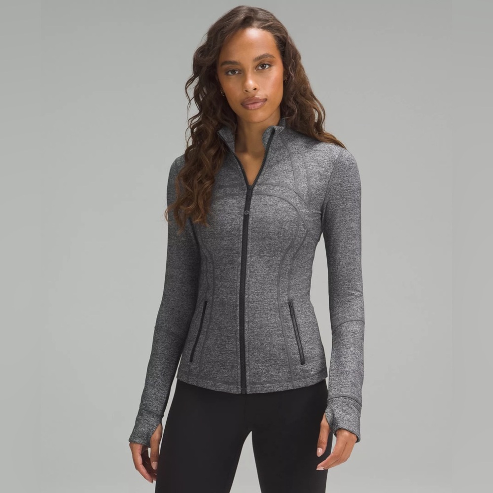 Lululemon DEFINE JACKET *LUON in Heathered Black